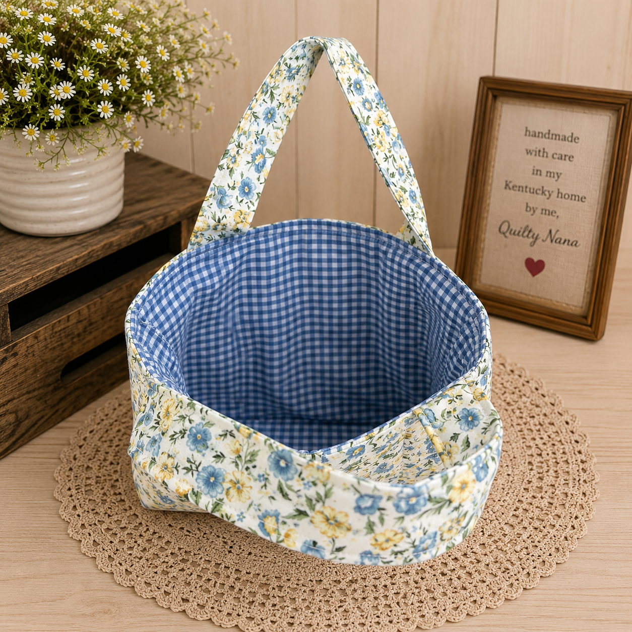 Bluegrass Blooms Bible & Book Tote