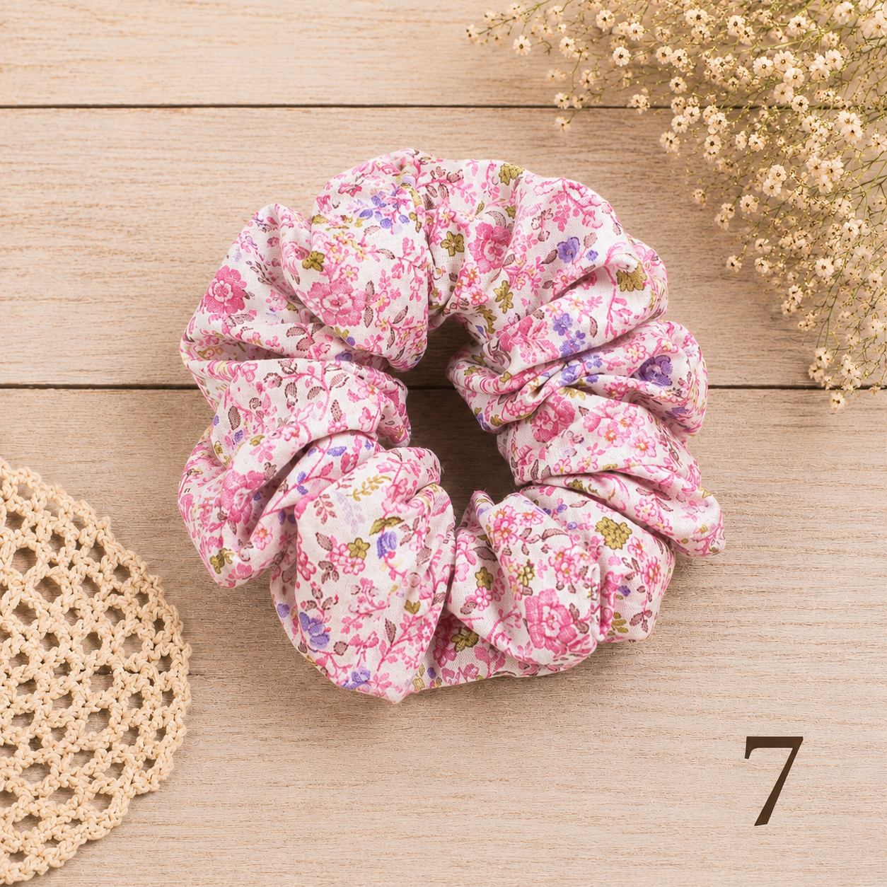 Handmade Fabric Scrunchies