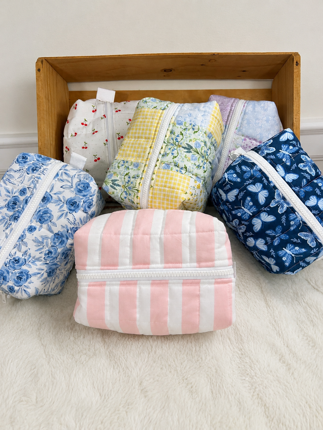 Boxy Organizer/Make-Up Bags