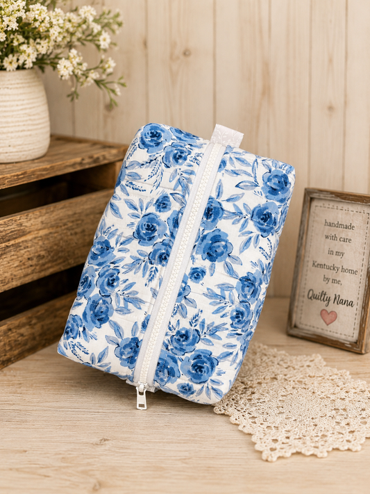 Roses Are Blue Boxy Organizer