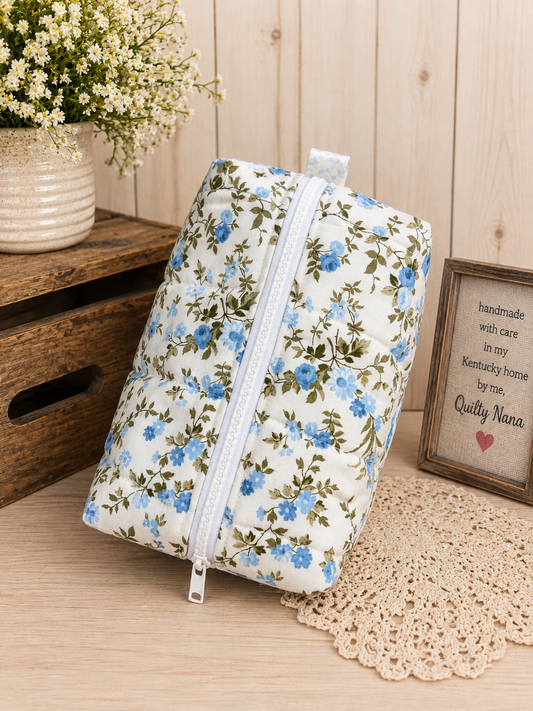 Bluebell Meadow Boxy Organizer