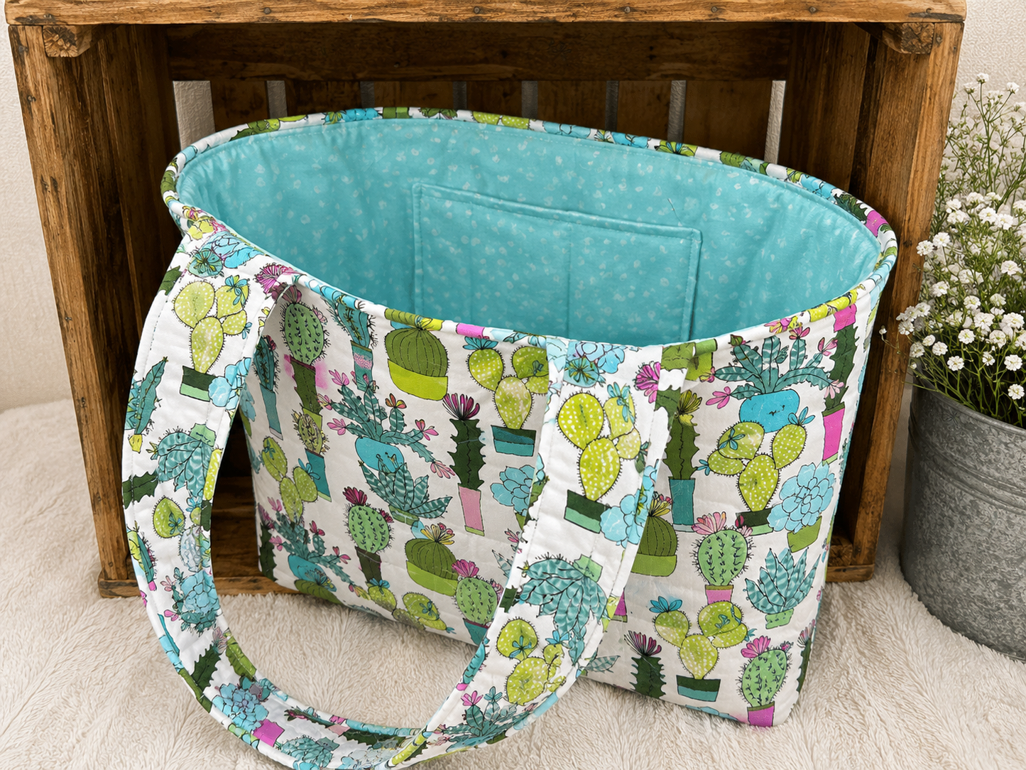 Cactus Garden Tote