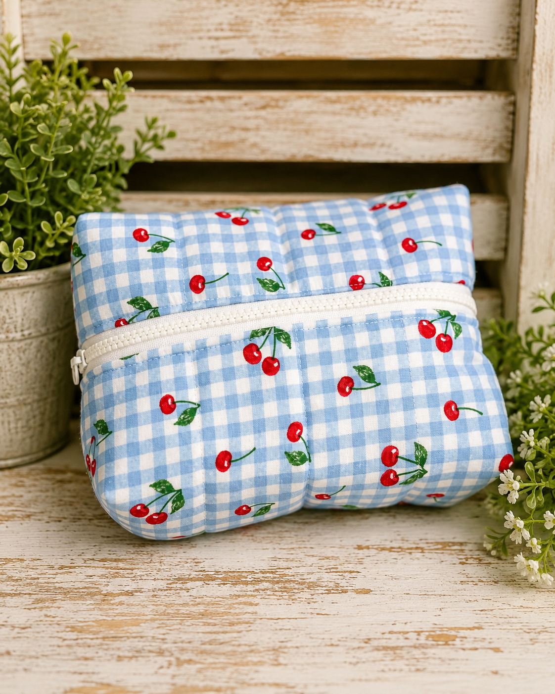 Cherry Picnic Boxy Organizer