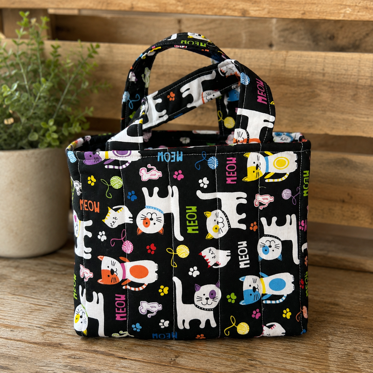 Cutie Cats Bible Tote