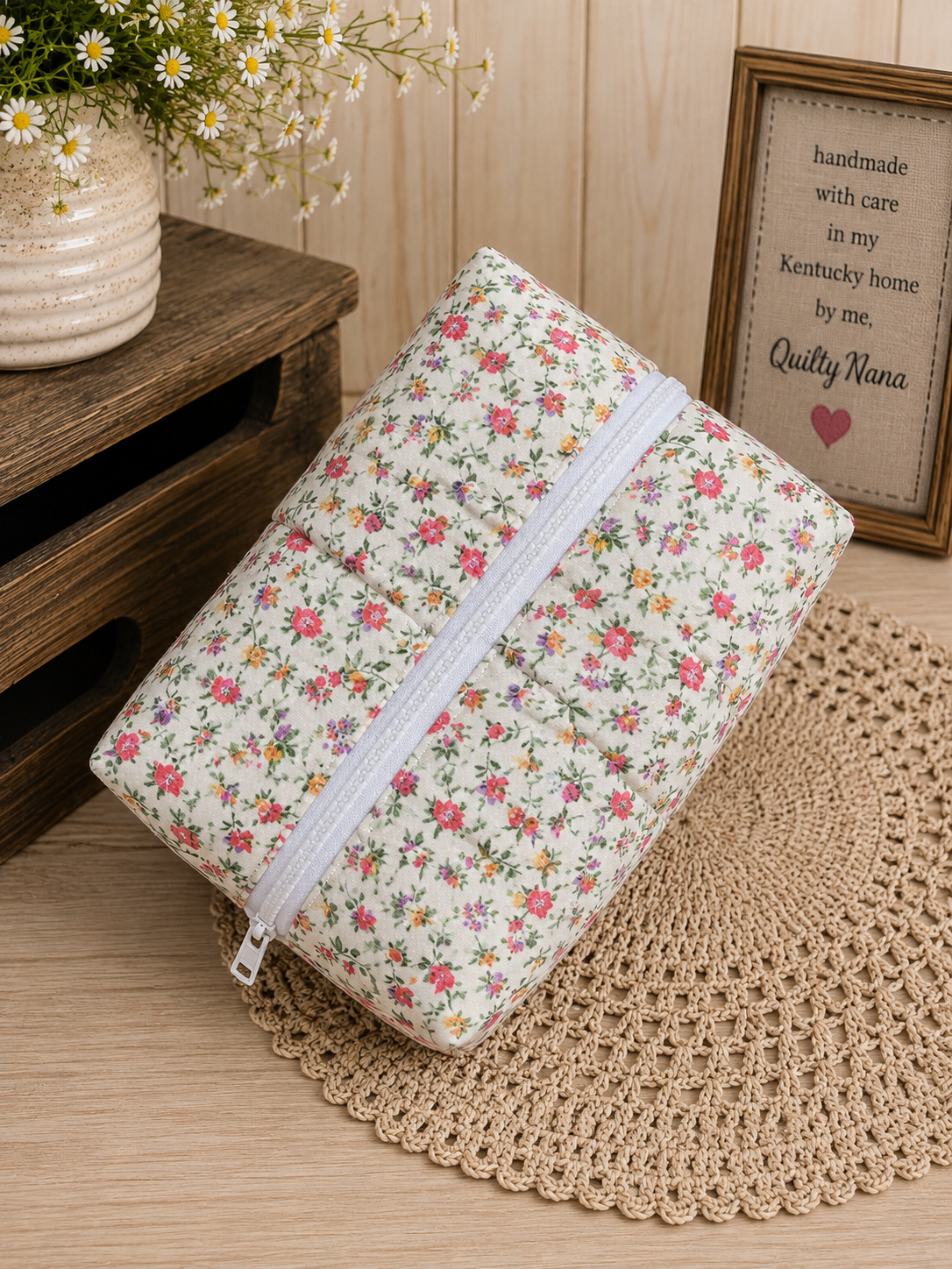 Wildflower Wishes Boxy Organizer