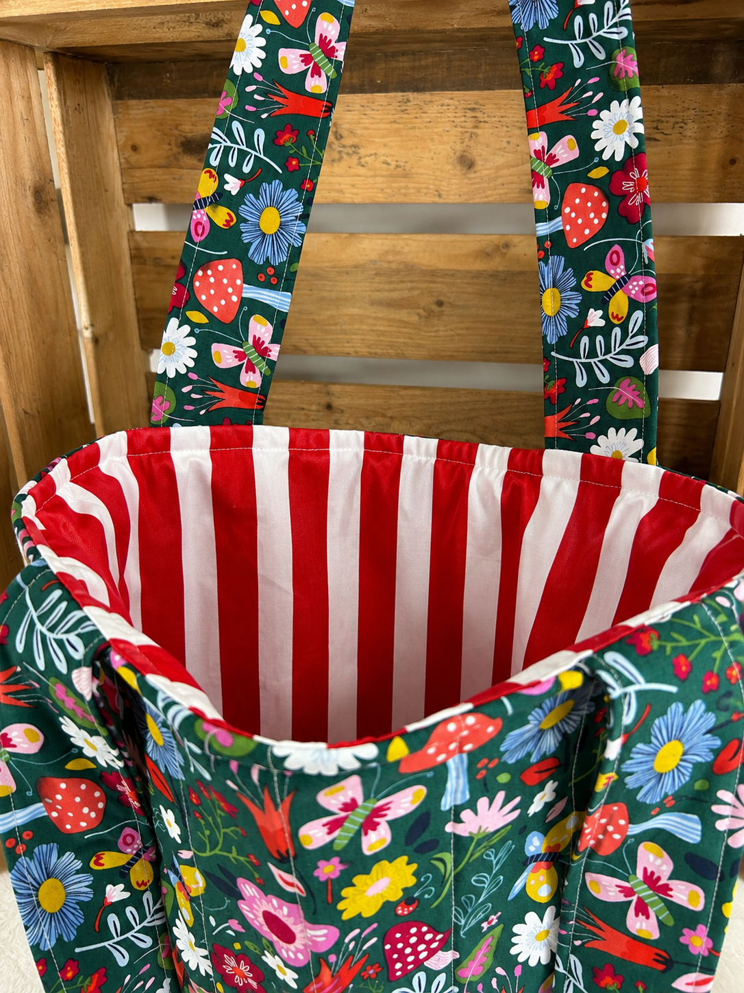 Bright Mushroom Tote