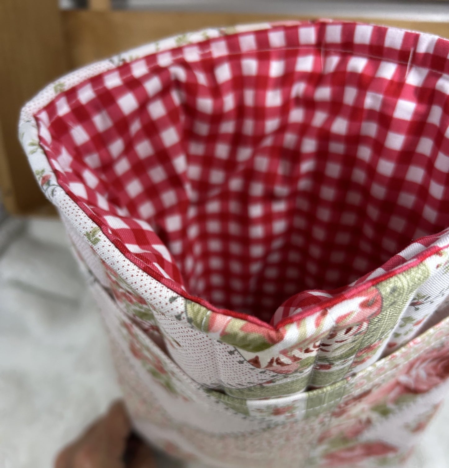 Rose Cottage Patch Book/E-reader Sleeve