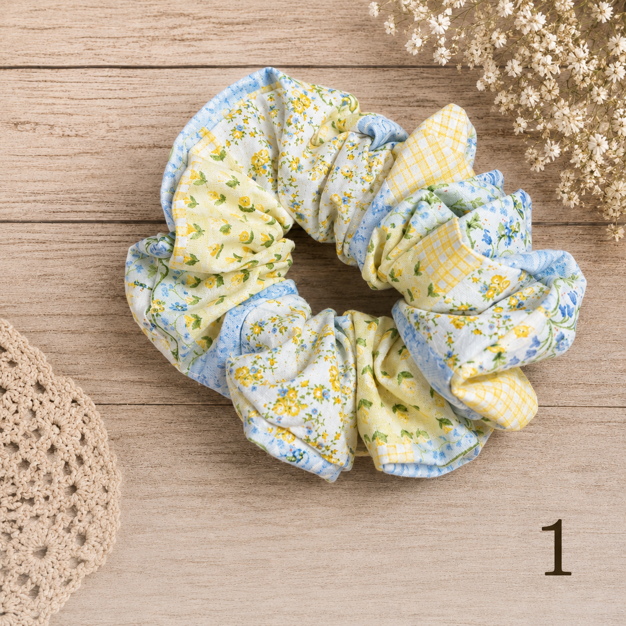Handmade Fabric Scrunchies