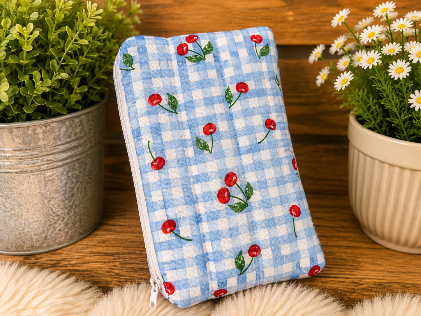 Cherry Picnic Boxy Organizer